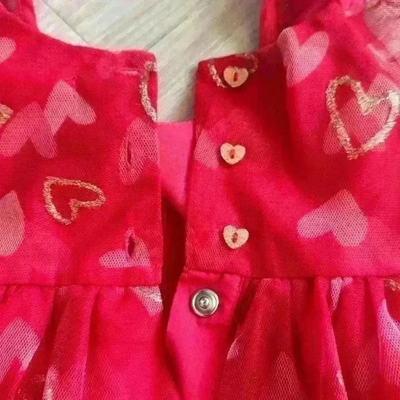 Isaac Mizrahi hearts dress size 2T - Picture 3 of 4